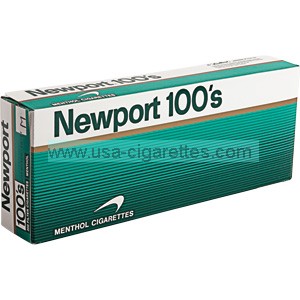 Newport 100's soft pack cigarettes